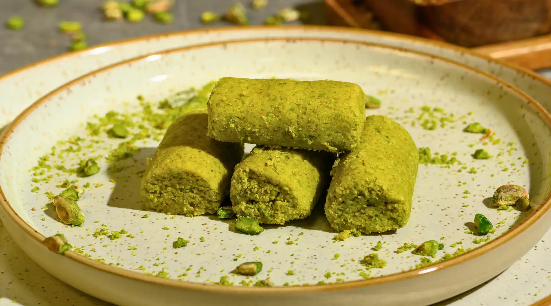 Die Seele von Gaziantep: die reine Perfektion unserer 100% Pistazienkekse entdecken