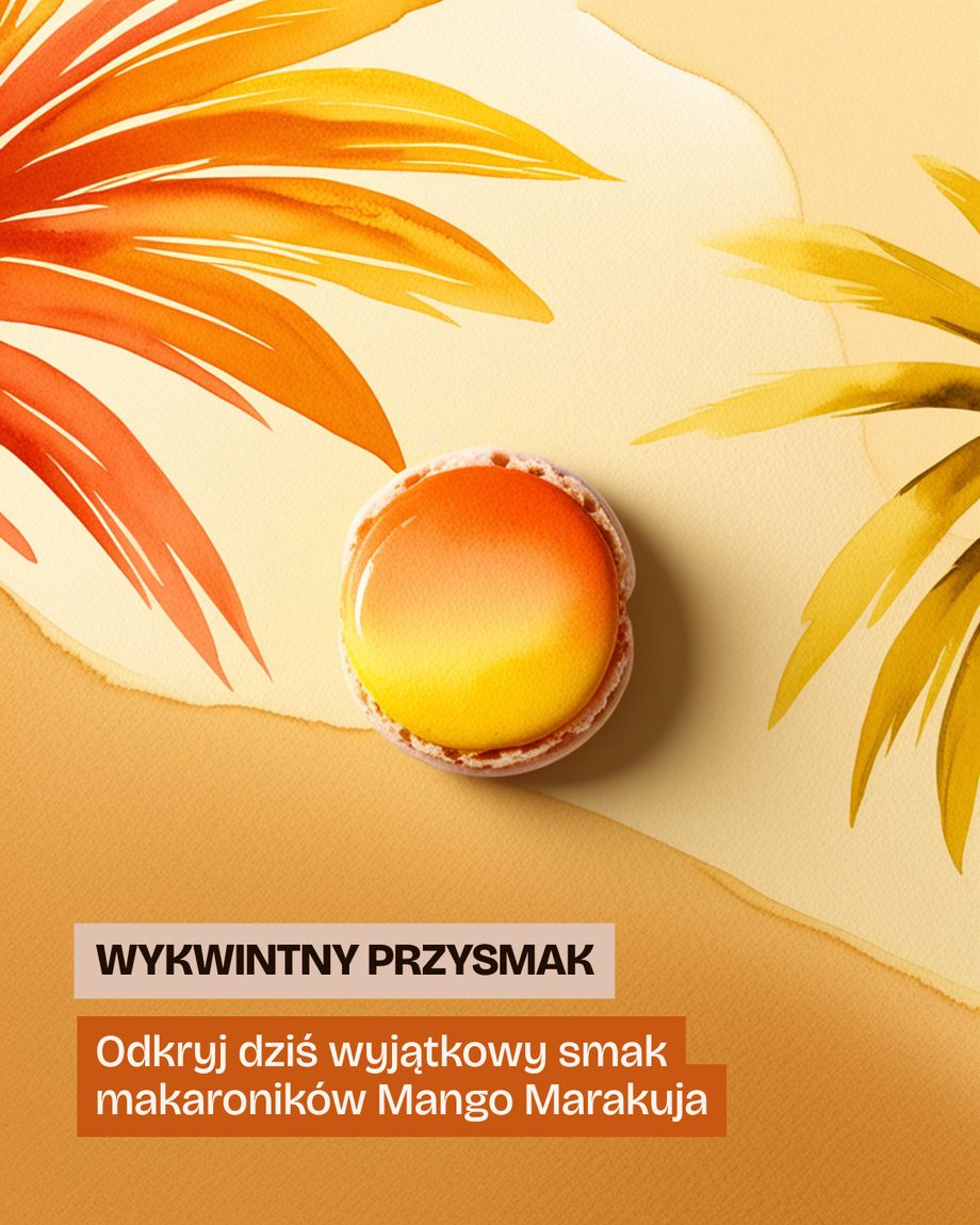 Mango çarkıfelekli makaron