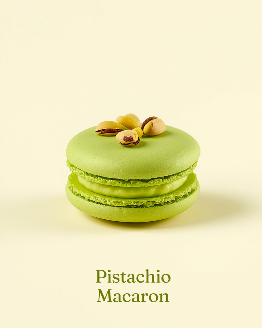 Pistachio macaron